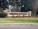 Attractive brick community sign for Crowfield Plantation with colorful flowers and landscaping at 101 N Warwick Trce, Goose Creek, SC 29445