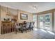 Cozy dining room with fireplace at 101 N Warwick Trce, Goose Creek, SC 29445