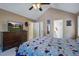 Spacious main bedroom with a television and ensuite bathroom at 101 N Warwick Trce, Goose Creek, SC 29445
