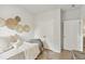 Serene bedroom with a bed, closet, and decorative wall art at 1024 Sagegrass St, Summerville, SC 29485