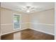 Bedroom features include hardwood floors, a ceiling fan and lots of light at 109 Red Cypress Dr, Goose Creek, SC 29445