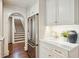 Bright kitchen with stainless steel appliances and custom cabinets at 1106 Meadowcroft Ln, Mount Pleasant, SC 29464