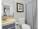 Cozy bathroom featuring a classic design with a framed art, a neutral color scheme and a shower at 1136 Shadow Lake Cir # 54, Mount Pleasant, SC 29464