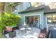 Outdoor patio featuring comfortable seating, a peaceful garden view, and a serene outdoor living space at 1136 Shadow Lake Cir # 54, Mount Pleasant, SC 29464
