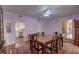 Traditional dining room featuring a large dining table and access to other rooms at 154 Wentworth St, Charleston, SC 29401