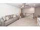Bonus room featuring carpet flooring, a ceiling fan, and comfortable seating at 158 Boots Branch Rd, Summerville, SC 29485
