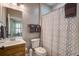 Cozy bathroom with shower/tub combination, vanity, and towels ready for use at 1637 Folly Creek Way # E-12, Charleston, SC 29412