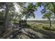 Walking path through a lush landscape with mature trees, providing an outdoor experience at 1637 Folly Creek Way # E-12, Charleston, SC 29412