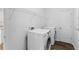 Convenient laundry room with modern washer and dryer at 1728 Refuge Dr, Ladson, SC 29456