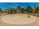 A community splash pad features sprinklers, seating, and a playground at 1905 Lone Oak Pt, Mount Pleasant, SC 29466