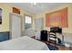 Bedroom with wood floors, neutral tones, and a cozy atmosphere at 197 Coming St, Charleston, SC 29403