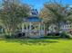 Beautiful gazebo surrounded by lush greenery, offering a serene outdoor retreat at 206 Red Bluff St, Summerville, SC 29483