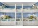 Fun bunk room with built-in beds, blue wood paneled walls, and individual reading lights at 21 Morgan Place Dr, Isle of Palms, SC 29451