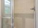 Shower detail of tile and glass door at 210 Grand Palm Ln, Summerville, SC 29485