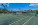 Well-maintained tennis courts with new nets, providing a great space for recreational activity at 2282 Braided Ln, Mount Pleasant, SC 29466