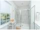 Beautiful bathroom featuring a glass shower, tiled walls, and modern fixtures at 2668 Private Lefler Dr, Johns Island, SC 29455
