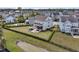 Expansive backyard with lush lawn, fenced perimeter, and a patio, ideal for outdoor living at 2906 Quarterdeck Ct, Mount Pleasant, SC 29466