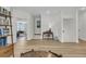 This hallway features hardwood floors with views to other rooms in the house at 2906 Quarterdeck Ct, Mount Pleasant, SC 29466