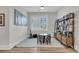 A playroom with neutral paint, a built-in bookshelf, and a small table at 2906 Quarterdeck Ct, Mount Pleasant, SC 29466