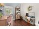 Charming playroom with hardwood floors, a bookshelf, and a toy kitchen set at 3133 Cold Harbor Way, Charleston, SC 29414