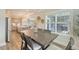 Open concept dining room leading to kitchen with view of connecting living room at 317 Fiddleback Dr, Summerville, SC 29486