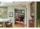View from kitchen into the living room showcasing decor and seamless transitions at 333 W Confederate Cir, Charleston, SC 29407