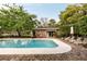 Beautiful pool and patio area, perfect for relaxing and entertaining with comfortable lounge chairs at 333 W Confederate Cir, Charleston, SC 29407