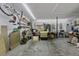Garage interior with plenty of storage space and tools at 4020 Conant Rd, Mount Pleasant, SC 29466