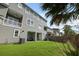 This unit's backyard has a lawn and patio with shade, perfect for relaxing and outdoor entertainment at 4143 Rigsby Ln, Charleston, SC 29414