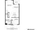 Second floor plan showcasing living room, kitchen, bedroom, bathroom, dining room and balcony at 4143 Rigsby Ln, Charleston, SC 29414