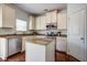 Kitchen with stainless steel appliances, granite countertops, and a central island at 500 Dolphin Dr, Summerville, SC 29485