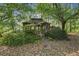 A gazebo nestled in the woods, providing a serene outdoor space at 520 Givhans Rd, Ridgeville, SC 29472