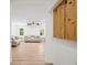 Hallway leading to the living room with coat rack at 523 Bayshore Blvd, Goose Creek, SC 29445