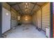 Interior of storage shed with overhead lighting, tools, and storage items at 523 Bayshore Blvd, Goose Creek, SC 29445