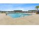 Community pool with lounge seating and landscaping at 525 Purple Finch Rd, Summerville, SC 29486