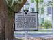 Fenwick Plantation historic marker details the history of the plantation built in 1721 at 60 Fenwick Hall Aly # 937, Johns Island, SC 29455