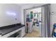 Functional laundry room with washer, dryer, folding counter, and storage at 9 Kracke St # A & B, Charleston, SC 29403