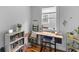 Bright office with a large window, a desk, and ample storage at 9 Kracke St # A & B, Charleston, SC 29403