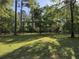 Tranquil landscape showcasing towering trees offering shade and serenity across a spacious, well-maintained lawn at 1020 Welles Ln, Walterboro, SC 29488