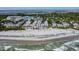 Stunning aerial view of beachfront property with beautiful beach access and a resort style pool at 103 Grand Pavilion Blvd, Isle of Palms, SC 29451
