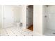 Bright bathroom with tiled floors and shower, featuring a clean and modern design with essential fixtures at 103 Grand Pavilion Blvd, Isle of Palms, SC 29451