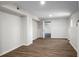 A spacious basement featuring vinyl floors and white walls at 105 Brailsford Rd, Summerville, SC 29485