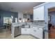 Modern kitchen equipped with stainless steel appliances and ample counter space at 107 Towering Pine Dr, Ladson, SC 29456