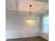 Dining room featuring decorative ceiling trim and a modern light fixture at 113 Seaton St, Summerville, SC 29486