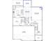 Open-concept first floor layout featuring a kitchen, dining room, Gathering room, and garage access at 115 Seaton St, Summerville, SC 29486