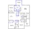 Second floor layout featuring primary bedroom, bedrooms 2-4, bathrooms, laundry, and a loft at 115 Seaton St, Summerville, SC 29486