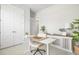Bright office features a sit stand desk, modern cabinets, and neutral colors at 127 Archdale St, Summerville, SC 29486