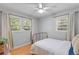 Cozy bedroom with a neutral color palette and bright natural light at 1303 Teal Ave, Charleston, SC 29412
