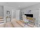 The home office has a view into the bonus room and staircase at 1303 Teal Ave, Charleston, SC 29412