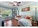 Cozy living room with natural light, hardwood floors, and a comfortable sectional sofa at 138 Avalon Rd, Summerville, SC 29483
